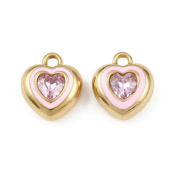 304 Stainless Steel Enamel Pendants