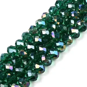 Electroplate Glass Beads Strands