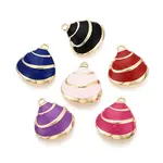 Rack Plating Alloy Enamel Pendants