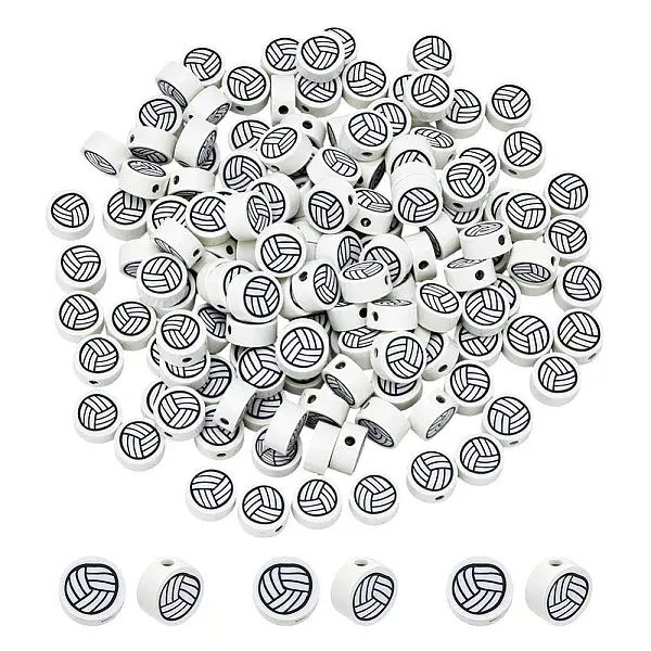 150Pcs Handmade Polymer Clay Beads