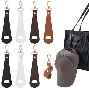 8Pcs 4 Colors Alloy Hat Clips