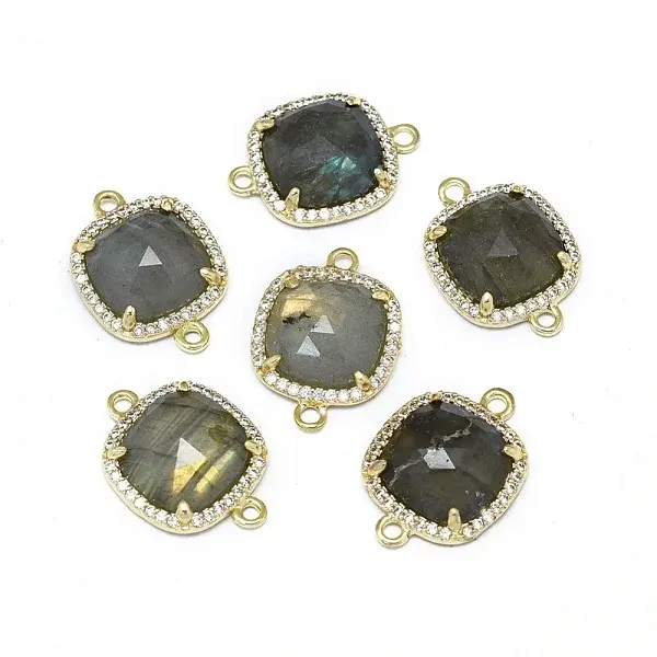 Natural Labradorite Links connectors