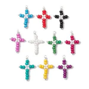 Glass Seed Beads Pendants