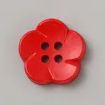 Spray Painted Plastic Buttons