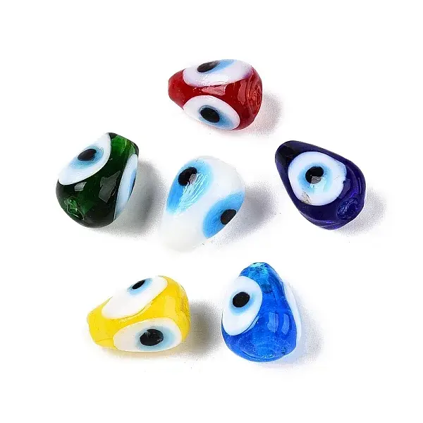 Handmade Evil Eye Lampwork Beads