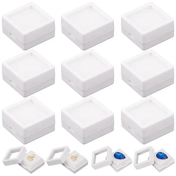 20Pcs Acrylic Jewelry Box