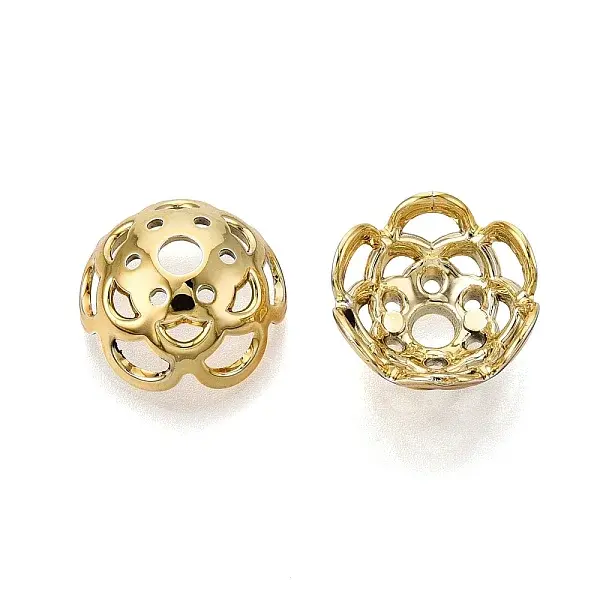 UV Plated ABS Bead Caps