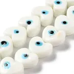 Handmade Evil Eye Lampwork Beads Strands