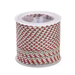 11M Polyester Braided Cord with Cotton Core & Metallic Thread