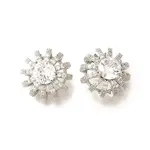 Brass Micro Pave Cubic Zirconia Pendants