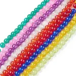 Crackle Glass Beads Strands