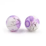 Drawbench & Baking Paint Glass Beads Strands