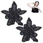 3D Flower Shape Polyester Embroidery Applqiues