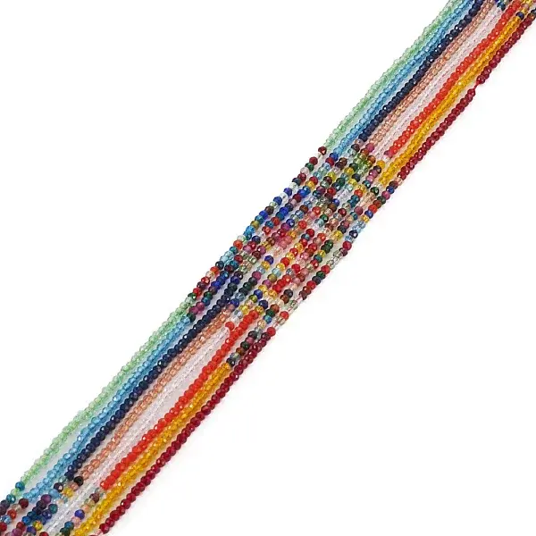 Transparent Glass Beads Strands