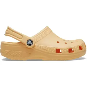 Crocs CLASSIC CLOG K Dětské pantofle, oranžová, velikost 33/34