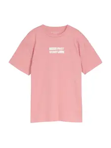 TOM TAILOR Tričko  ružová / biela