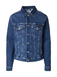 Pepe Jeans Prechodná bunda  modrá denim