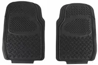 Autokoberce univerzální, gumové CAR MAT UNI SET 1, přední, 2ks - SIXTOL