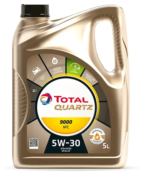 TotalEnergies Motorový olej TOTAL QUARTZ 9000 NFC 5W30, 5 l
