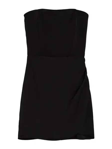 Bershka Šaty  čierna