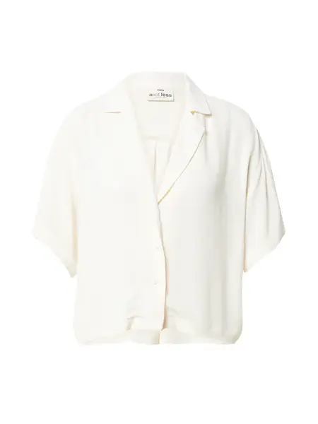 A LOT LESS Blúzka 'Rosa'  biela