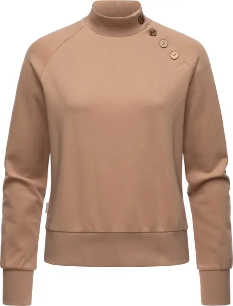 Ragwear Mikina 'Majjorka'  svetlohnedá