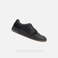 Black men's sneakers Geox Sedral Court - Men's