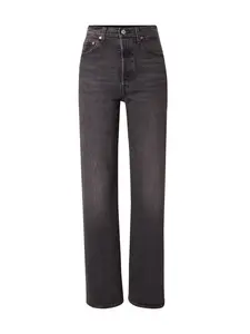 LEVI'S ® Džínsy 'Ribcage Full Length'  čierny denim