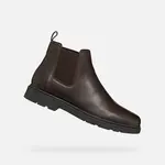 Dark brown men's ankle boots Geox Spherica EC1 - Men's