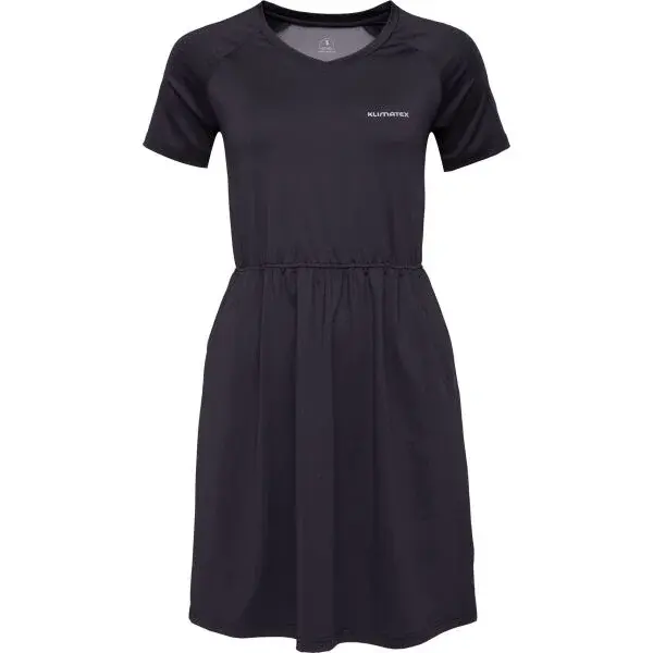 Klimatex CHAMBRI Dámske funkčné šaty, čierna, veľkosť