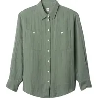 GAP BIG Dámska košeľa, svetlo zelená, veľkosť