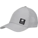 4F BASEBALL CAP Pánska šiltovka, sivá, veľkosť