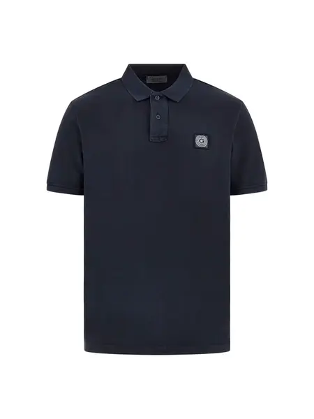 GUESS Tričko  tmavomodrá