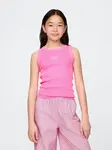 GAP Children's ribbed tank top with logo - Girls