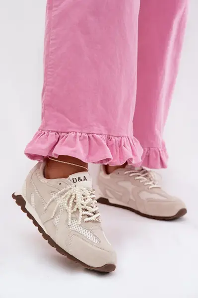 Dámske semišové tenisky D&A