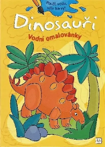 Vodní omalovánky - Dinosauři - Wierzchowska Barbara