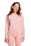Dětská mikina adidas Originals oranžová barva, hladká, JI5819