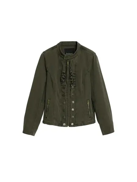 Desigual Prechodná bunda  kaki