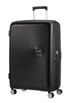 Veľký škrupinový kufor na kolieskach American Tourister Soundbox Exp L Bass Black
