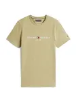 TOMMY HILFIGER Tričko  námornícka modrá / olivová / biela