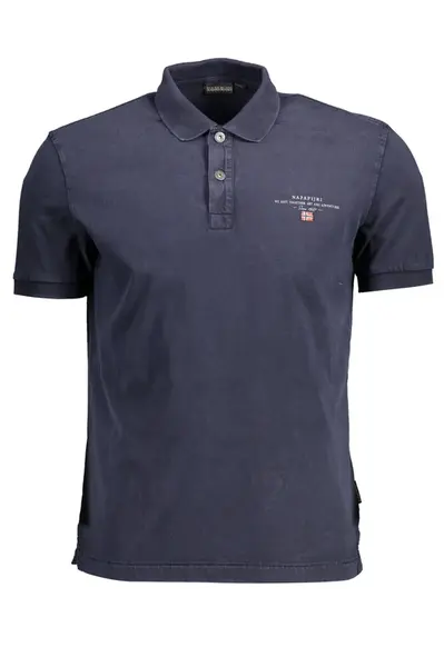 Pánske tričko s golierom Napapijri Navy