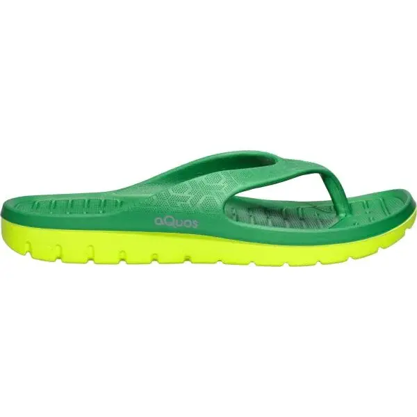 AQUOS GRIFFATH Pánské žabky, zelená, velikost
