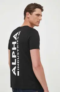 Alpha Industries  Bavlněné tričko  Backprint