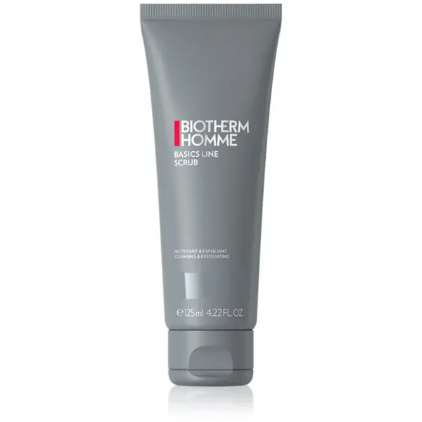 Biotherm Homme Basics Line Scrub peelingový čisticí gel pro muže 125 ml