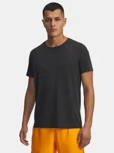 Pánské tričko Under Armour UA Trail Run Wool SS-BLK - Pánské