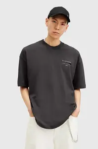 AllSaints Bavlněné tričko AllSaints REDACT SS CREW
