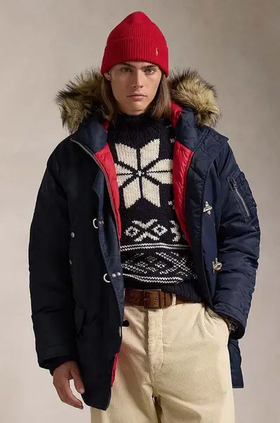 Péřová bunda Polo Ralph Lauren