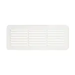 Mriežka vetracia Haco 150×60 mm biela