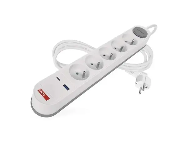 Prodlužovací přívod 5 zásuvek 3m EMOS P1513FC