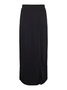 PIECES Sukňa  čierna